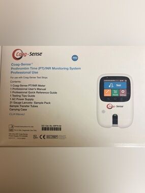 Coag-Sense PRO PT/INR Monitoring System